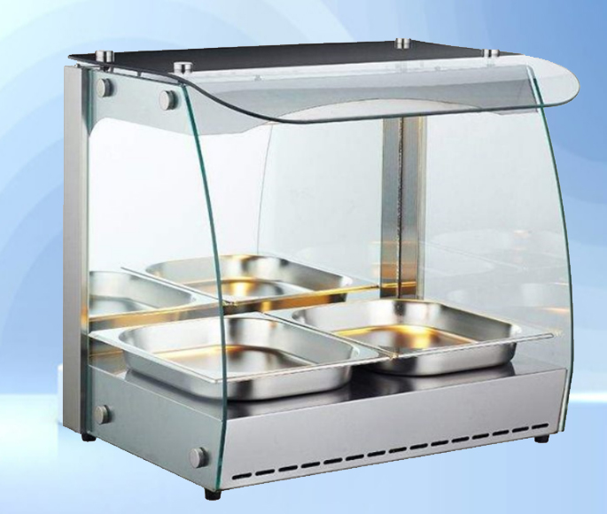 glass cake showcase