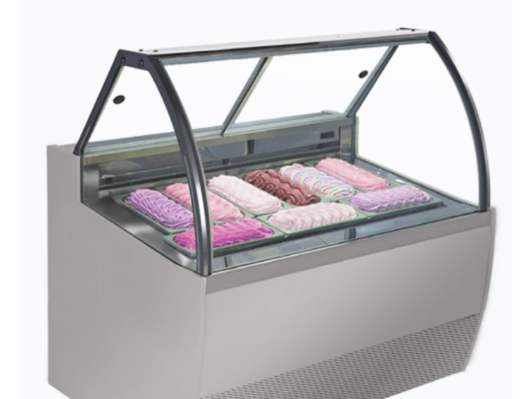 Desktop ice cream cabinet