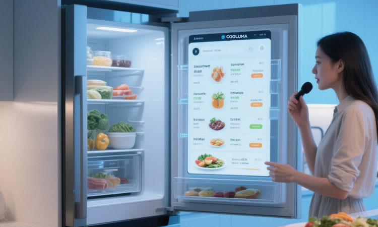 Smart home refrigerator