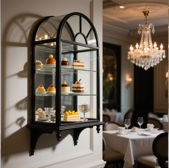 Custom - style dessert display cabinet