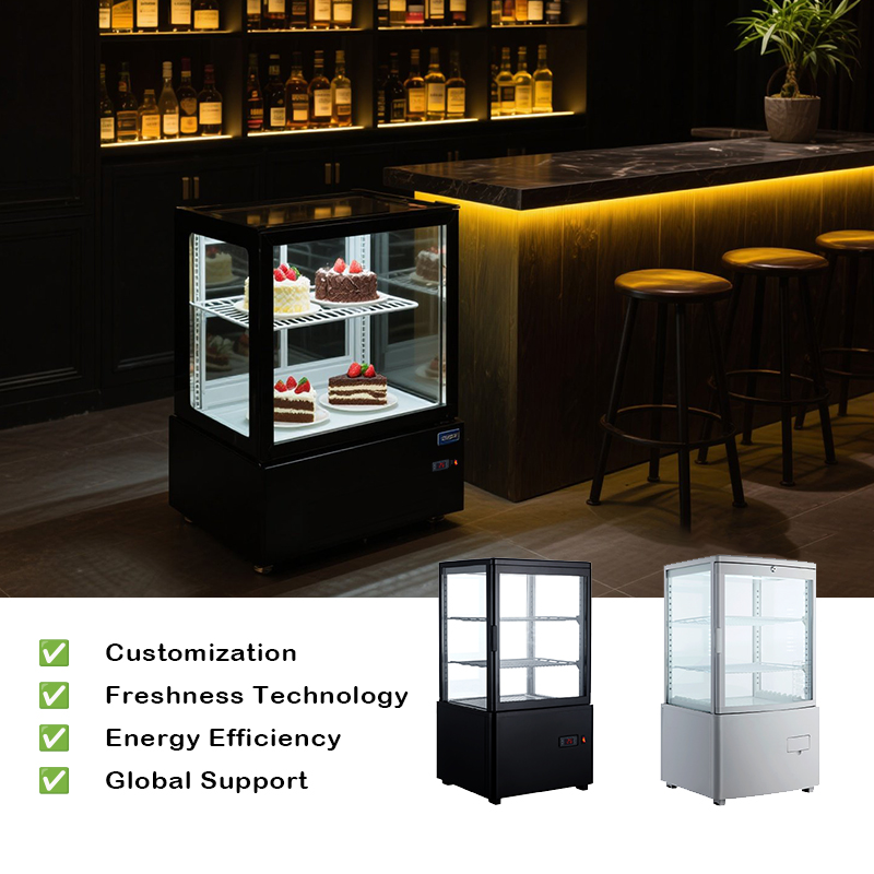 Customized cake display cabinet