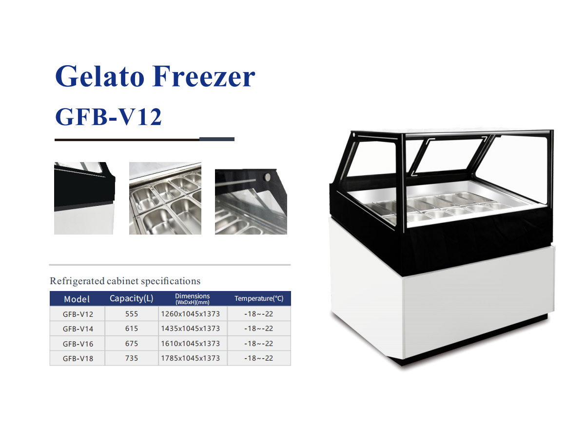 GFB Gelato Freezer v12