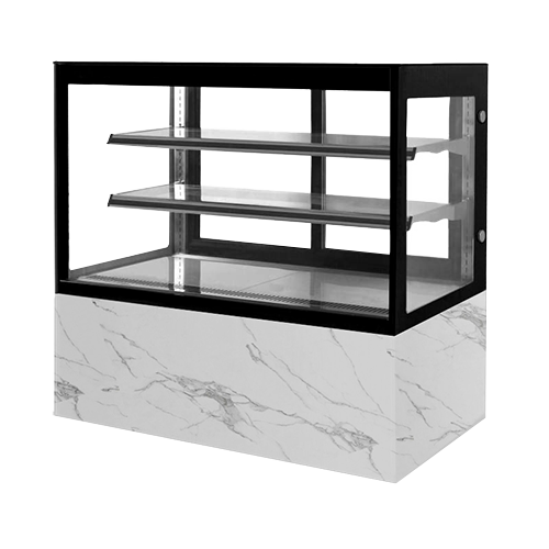 RC2 2-Tier Display Fridges for Cake Shop and Bakery with Flat Glass