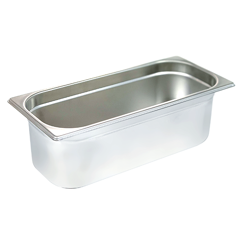 1/3 Size 4 Inch Deep, NSF Commercial 18/8 Stainless Steel gelato Table Pan