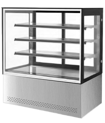 3 tier Glass Cake Shop Refrigerator for Displaying Cake Bakery