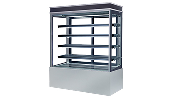 4 Tiers Horizontal Serve-over Cake Display Cabinet