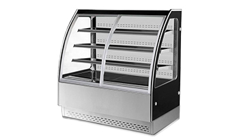 Front Open Cake and Bakery Display Freezer with 3 Shelves