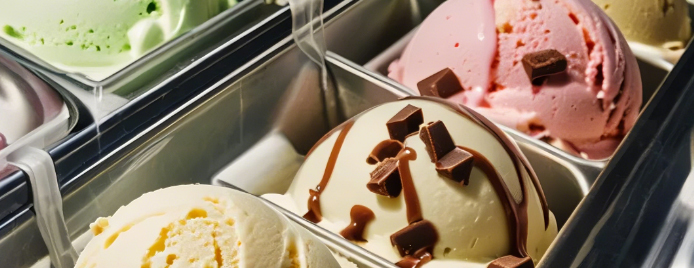 Gelato Scooping Cabinets