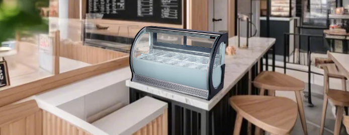 Gelato Taboletop Freezers