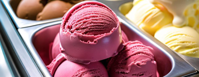 Ice Cream Tabletop Showcases