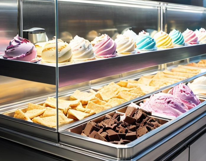 Ice Cream Gelato Scooping Pans