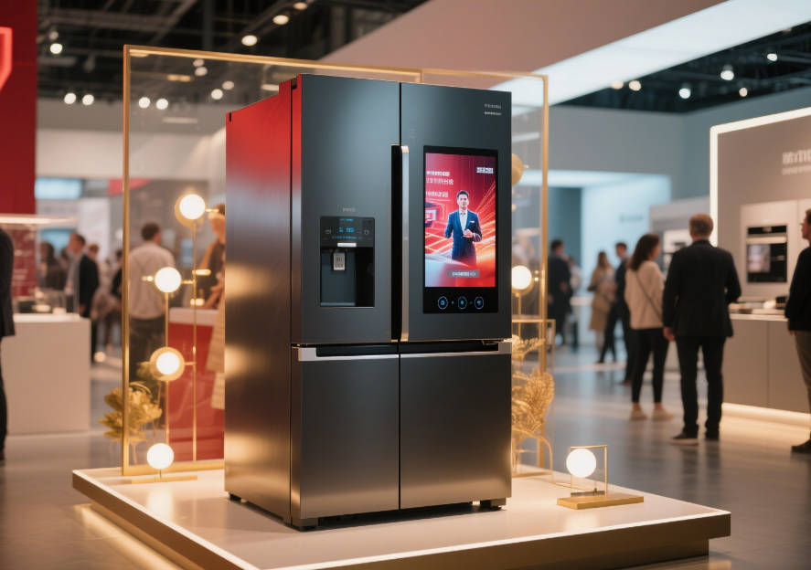 Smart AI - equipped refrigerator