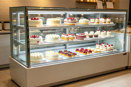 Bakery display cabinet
