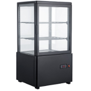 4-side glass cake refrigerator showcase